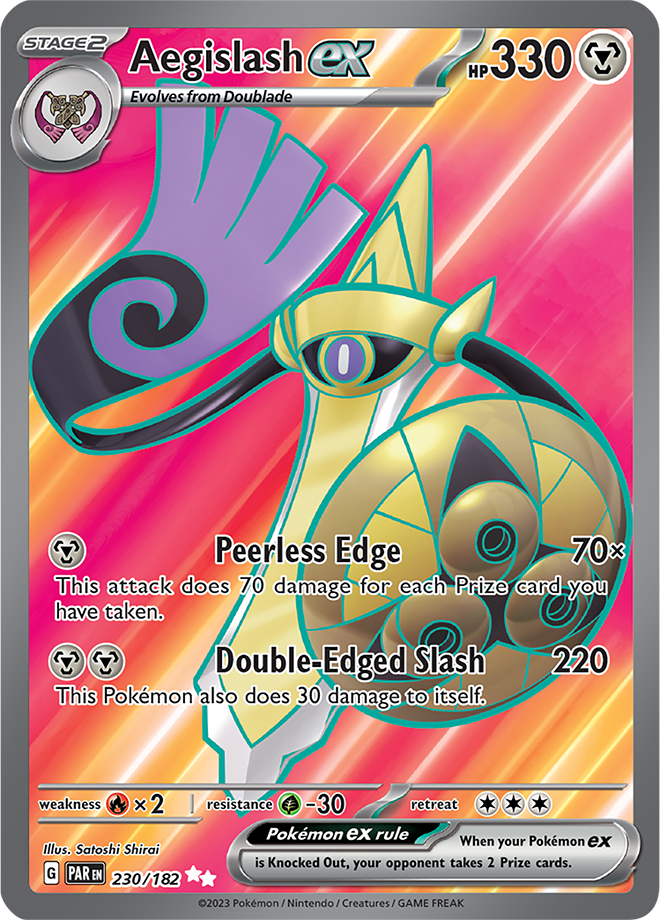 Aegislash ex 230/182 (Ultra Rare)