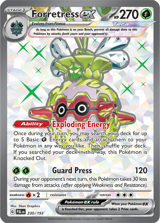 Forretress ex 230/193 (Ultra Rare)