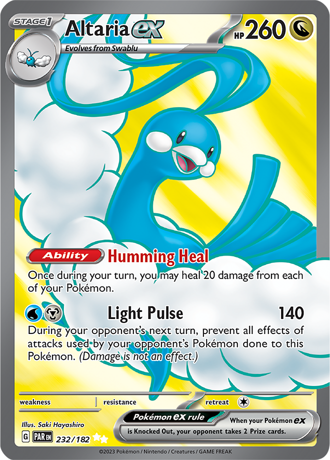 Altaria ex 232/182 (Ultra Rare)