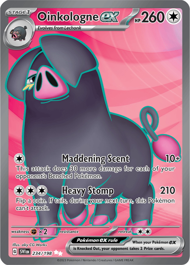 Oinkologne ex 234/198 (Ultra Rare)