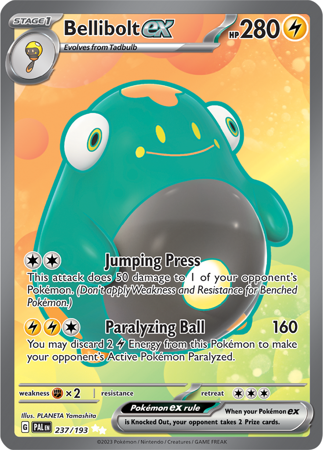 Bellibolt ex 237/193 (Ultra Rare)