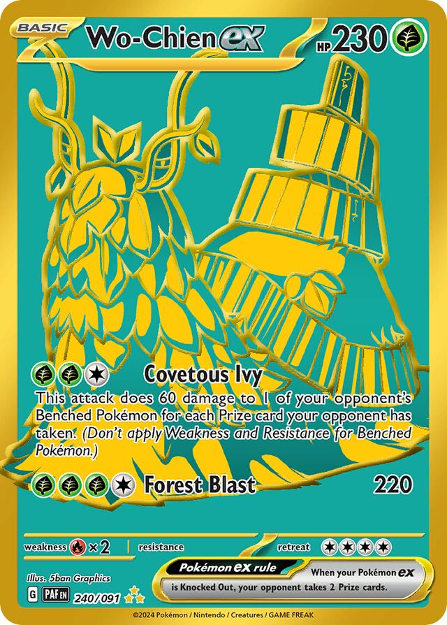 Wo-Chien ex 240/091 (Hyper Rare)