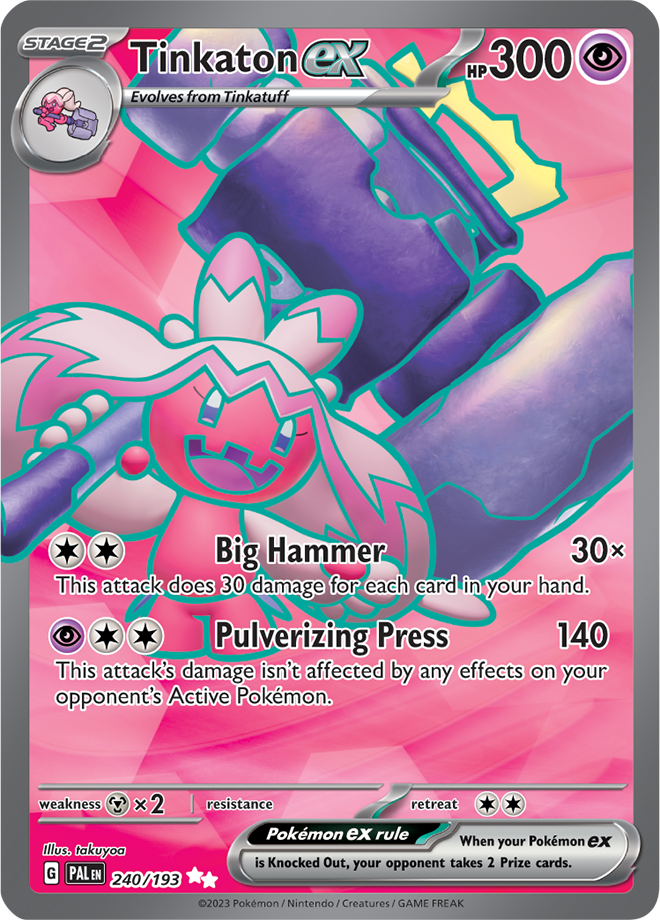 Tinkaton ex 240/193 (Ultra Rare)