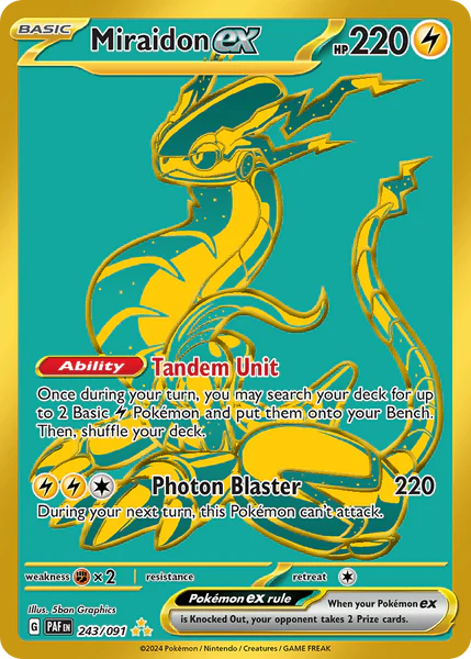 Miraidon ex 243/091 (Hyper Rare)