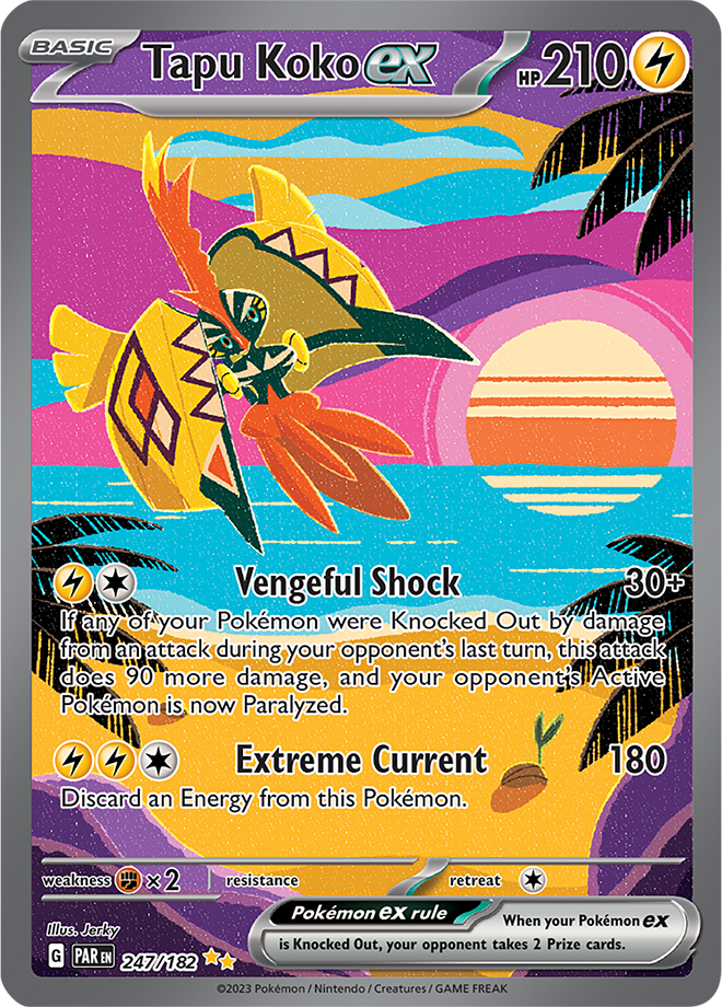 Tapu Koko ex 247/182 (Special Illustration Rare)