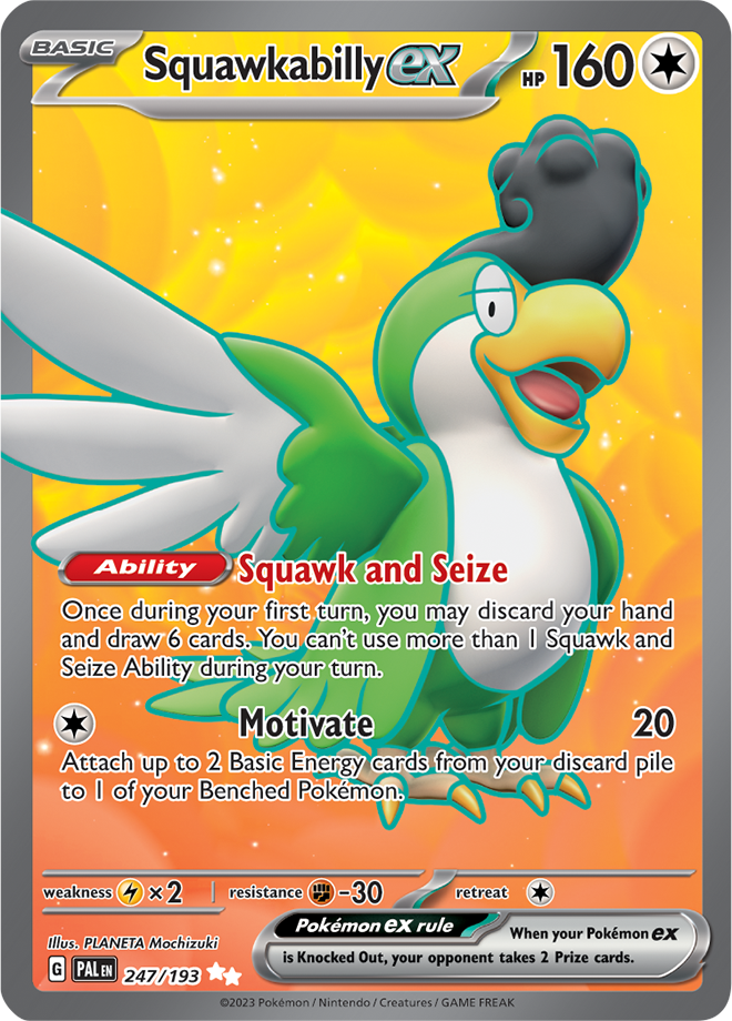 Squawkabilly ex 247/193 (Ultra Rare)