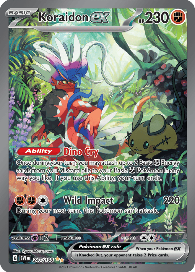 Koraidon ex 247/198 (Special Illustration Rare)