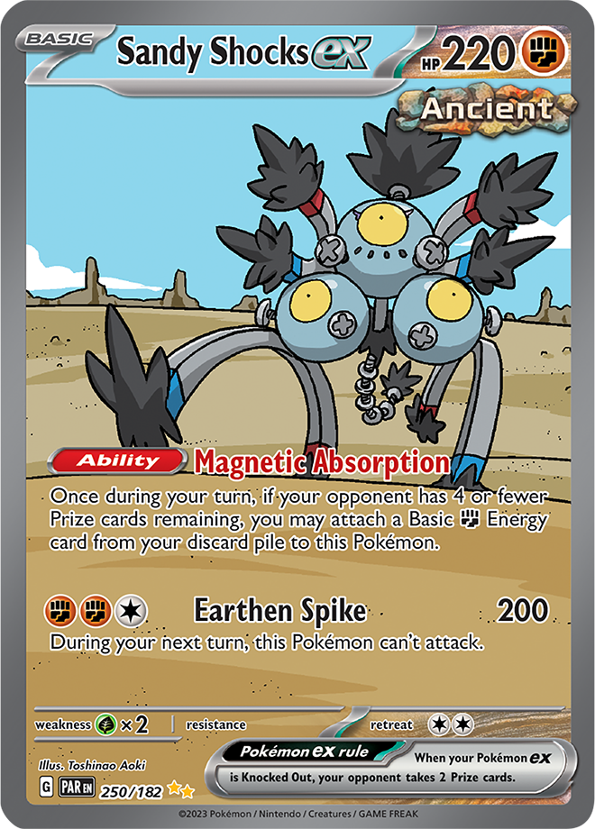 Sandy Shocks ex 250/182 (Special Illustration Rare)