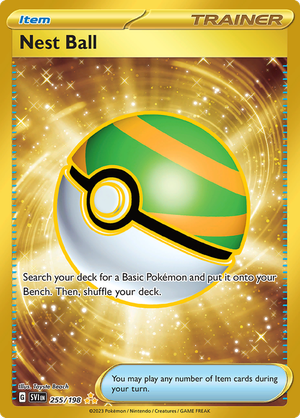 Nest Ball 255/198 (Hyper Rare)
