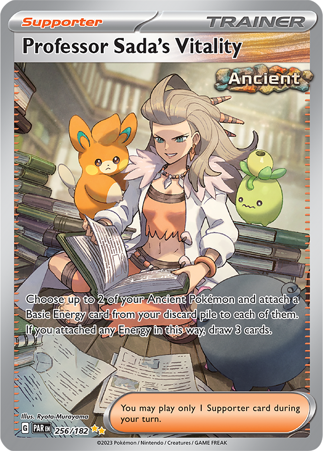 Professor Sada's Vitality 256/182 (Special Illustration Rare)
