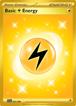 Basic Lightning Energy 257/198 (Hyper Rare)