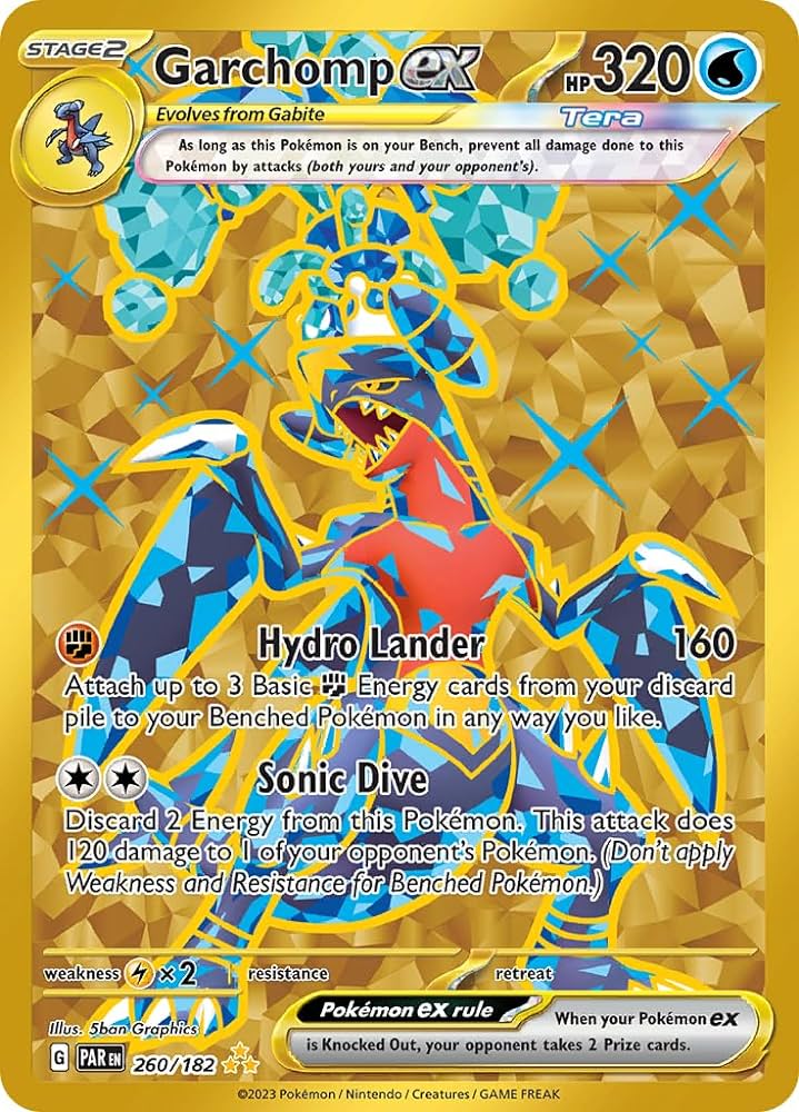 Garchomp ex 260/182 (Hyper Rare)