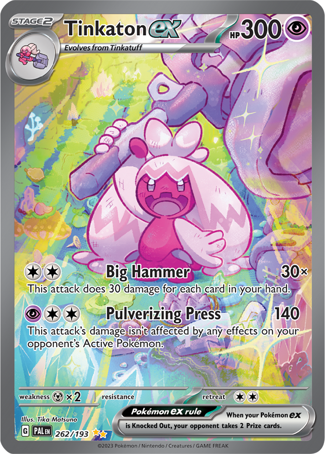 Tinkaton ex 262/193 (Special Illustration Rare)