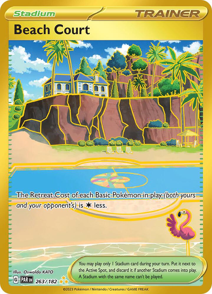 Beach Court 263/182 (Hyper Rare)