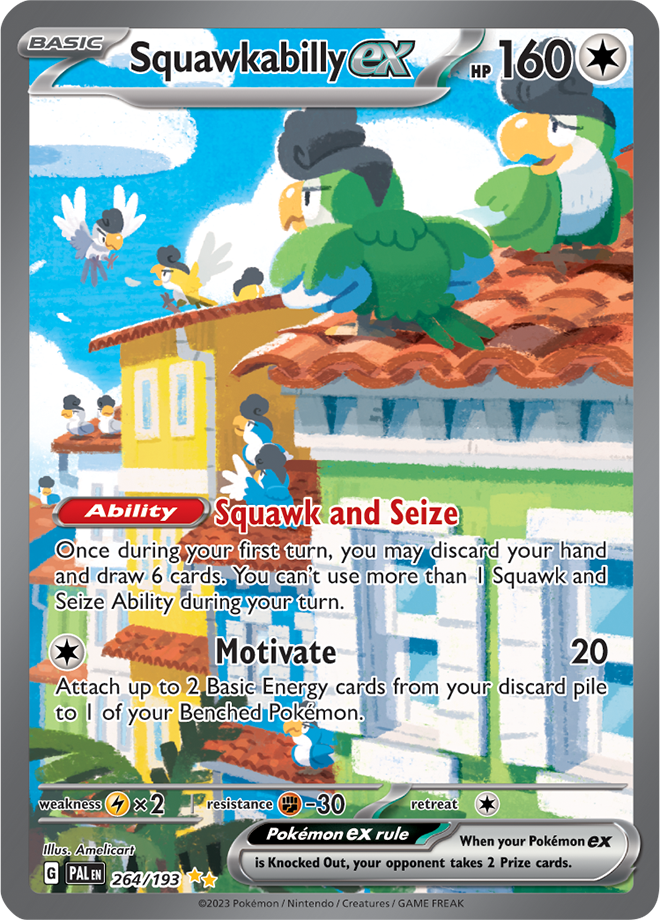 Squawkabilly ex 264/193 (Special Illustration Rare)