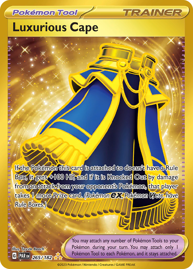 Luxurious Cape 265/182 (Hyper Rare)