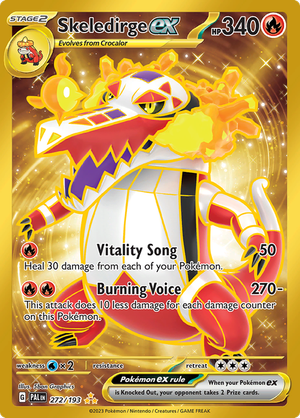 Skeledirge ex 272/193 (Hyper Rare)