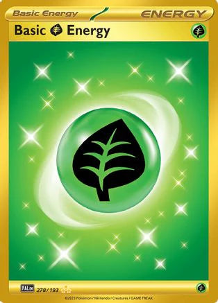 Basic Grass Energy 278/193 (Hyper Rare)