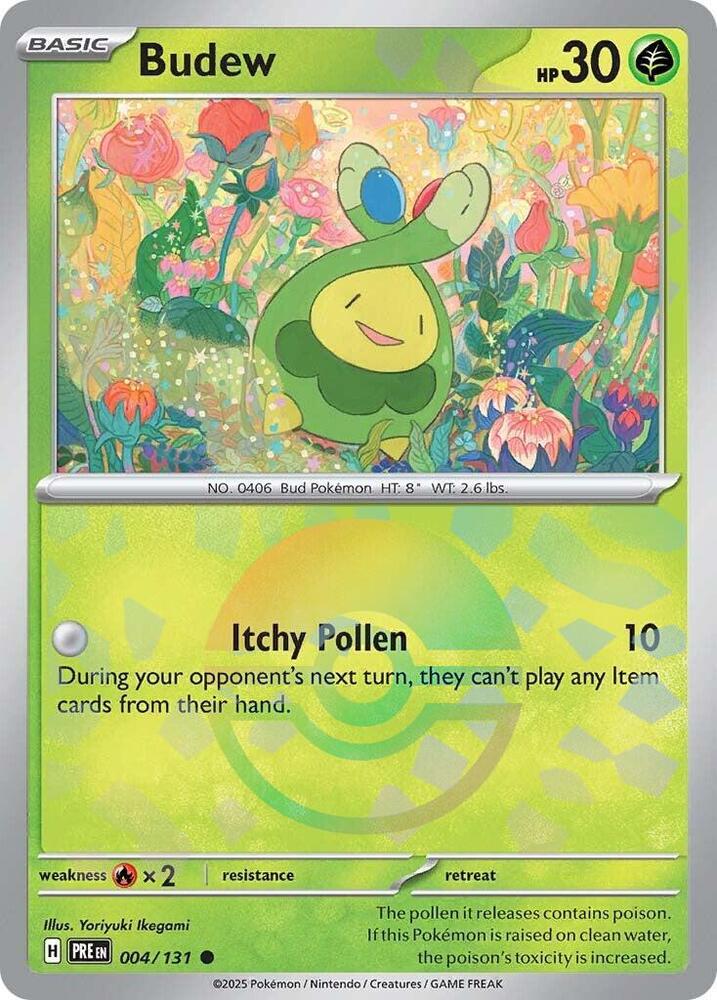 Budew 004/131 (Poke Ball Pattern)
