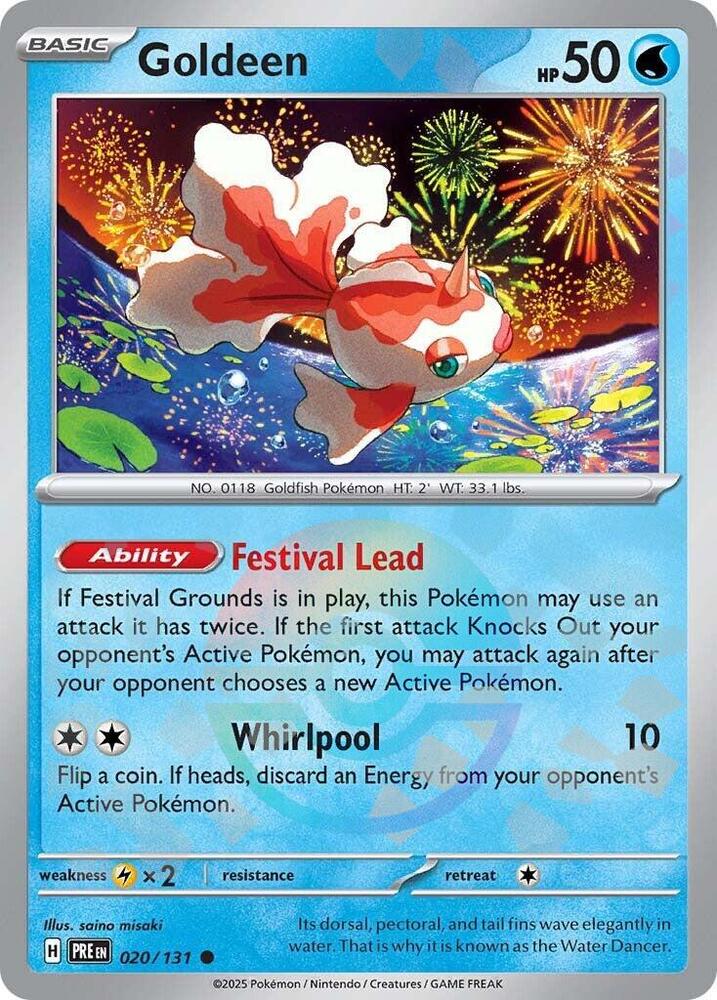Goldeen 020/131 (Poke Ball Pattern)