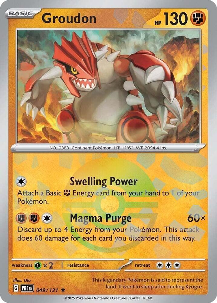 Groudon 049/131 (Poke Ball Pattern)