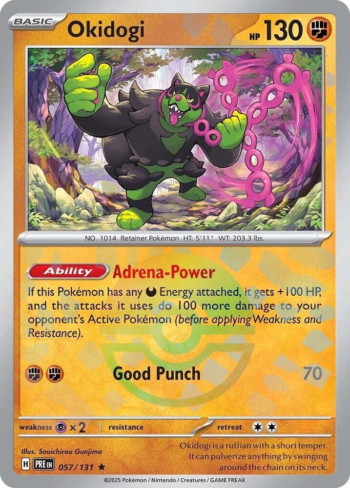 Okidogi 057/131 (Poke Ball Pattern)
