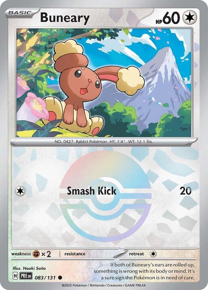 Buneary 083/131 (Poke Ball Pattern)