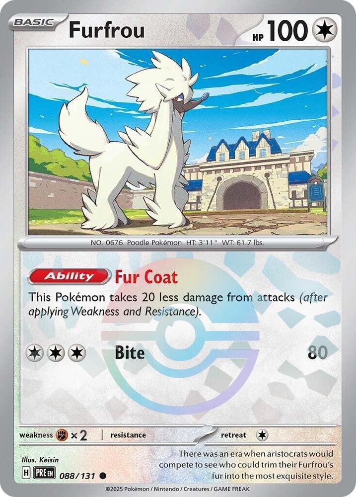 Furfrou 088/131 (Poke Ball Pattern)