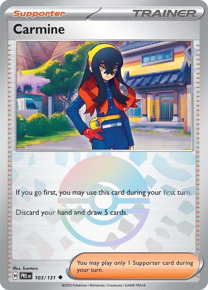 Carmine 103/131 (Poke Ball Pattern)
