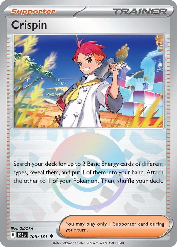 Crispin 105/131 (Poke Ball Pattern)