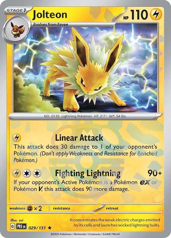 Jolteon 029/131 (Master Ball Pattern)