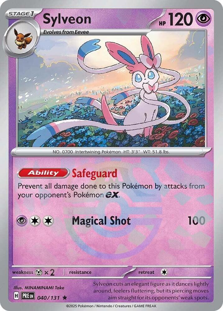 Sylveon 040/131 (Master Ball Pattern)