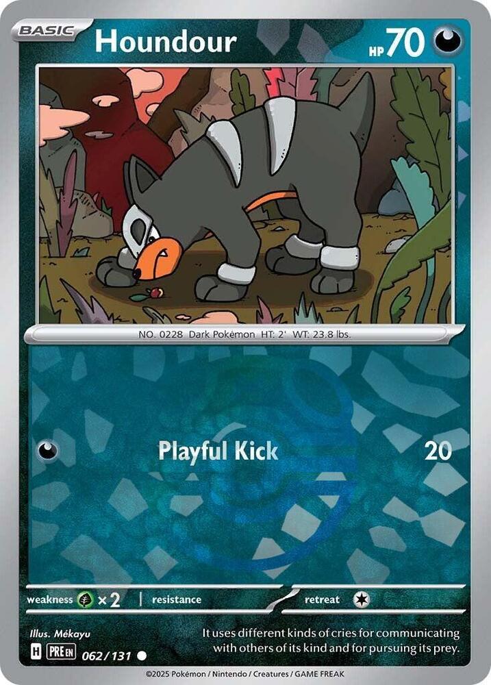 Houndour 062/131 (Master Ball Pattern)