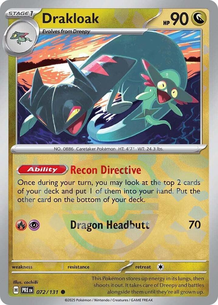 Drakloak 072/131 (Master Ball Pattern)