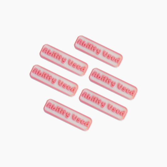 Ability used corazón (paquete de 6)