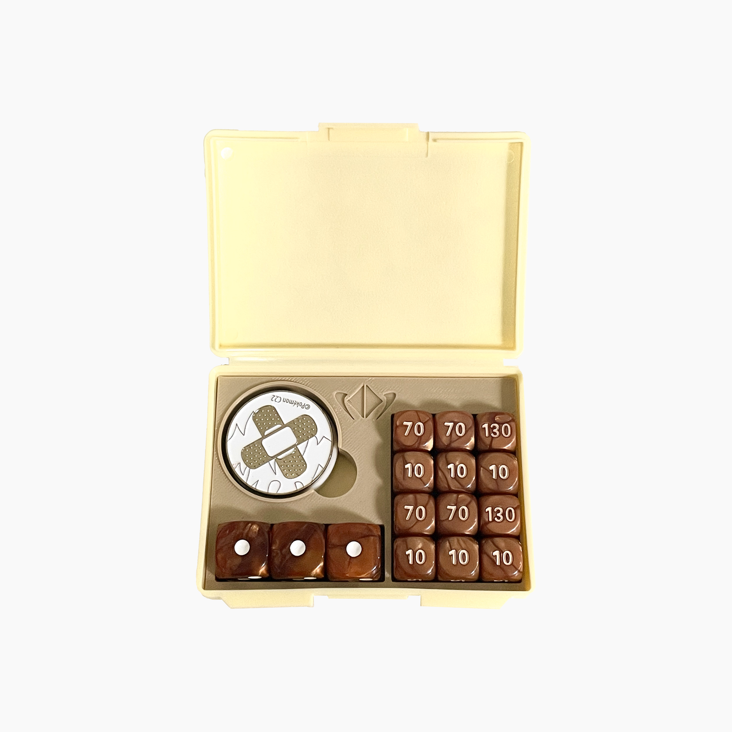 Dice/coin box rectangular (inserto para caja)