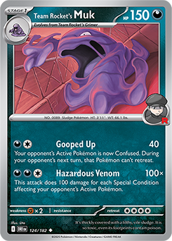 Team Rocket's Muk 124/182