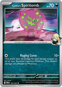 Cynthia's Spiritomb 129/182