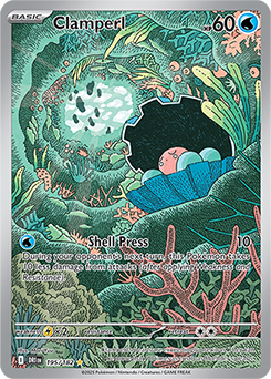 Clamperl 195/182 (Illustration Rare)