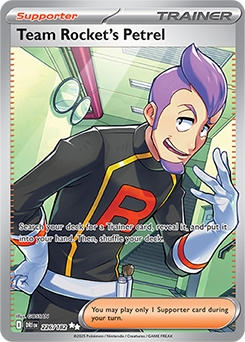 Team Rocket's Petrel 226/182 (Ultra Rare)
