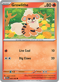 Growlithe 027/182
