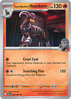 Team Rocket's Houndoom 038/182