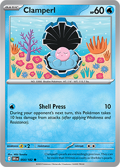 Clamperl 054/182