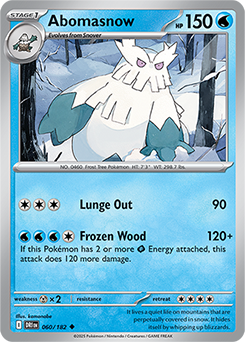 Abomasnow 060/182