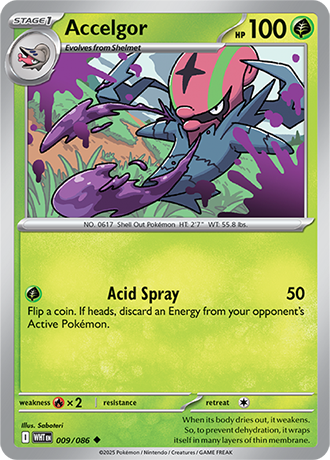 Accelgor 009/086