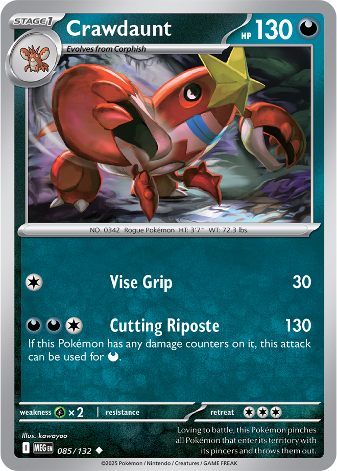 Crawdaunt 085/132