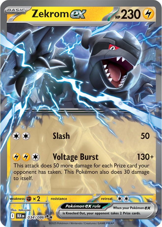 Zekrom ex 034/086