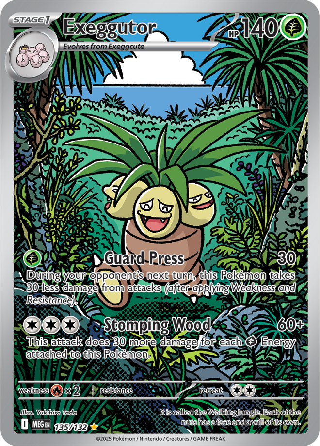 Exeggutor 135/132 (Illustration Rare)