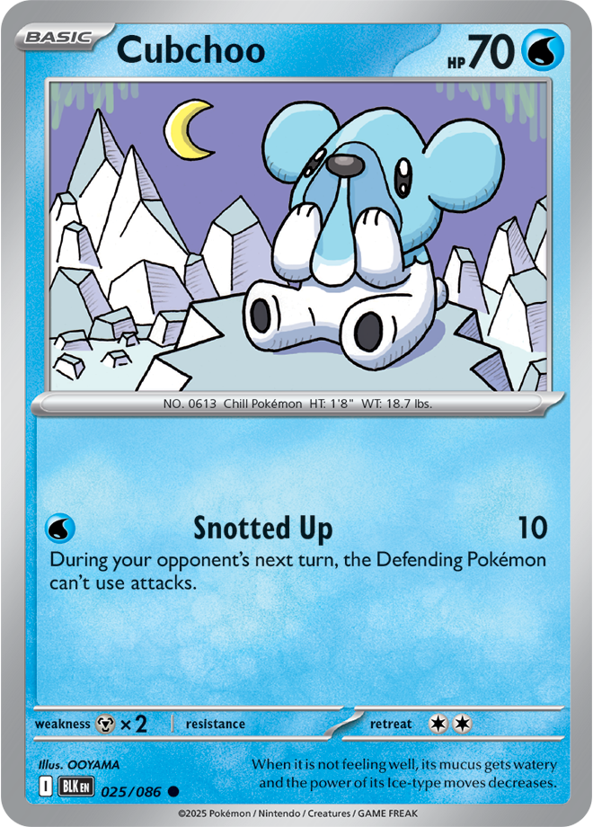 Cubchoo 025/086