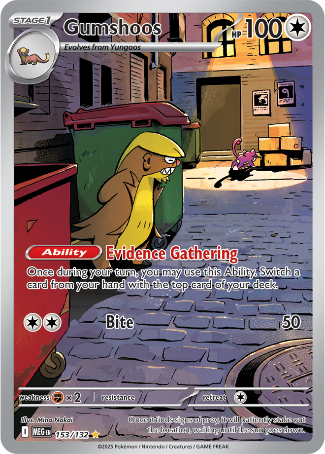 Gumshoos 153/132 (Illustration Rare)